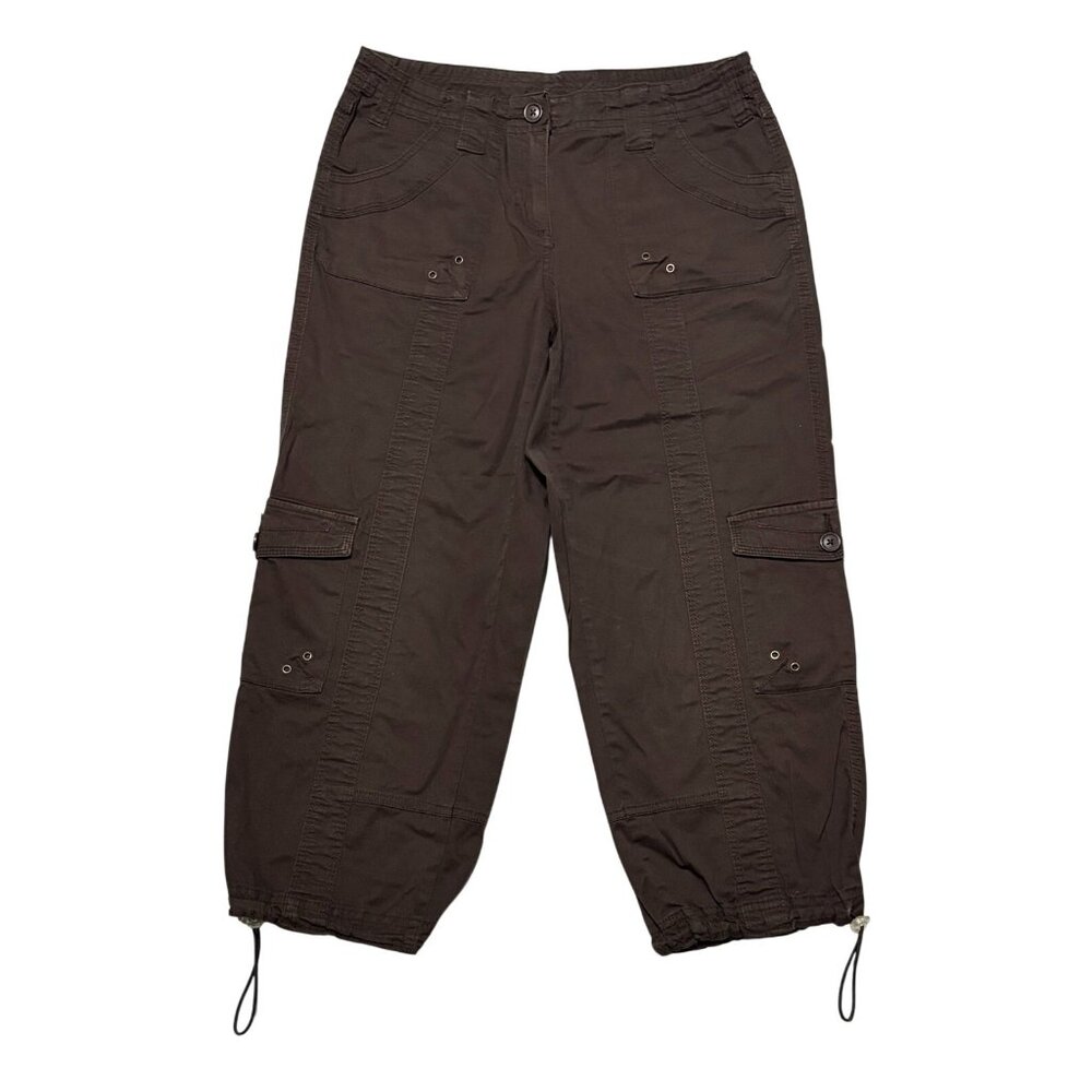 Style & Co. Brown Capri Pants - Women’s Size 6 - Picture 1 of 8